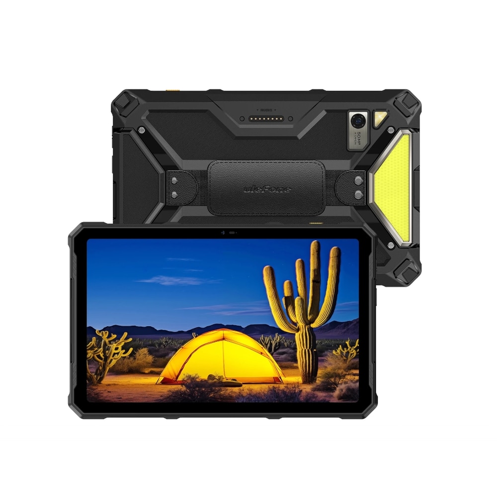 Tableta Ulefone Armor Pad 4 Ultra, Procesor MediaTek Dimensity 6300 5G, 8GB RAM, 256GB Flash, Negru, 10.36"