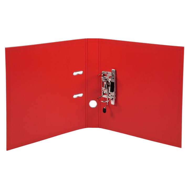 Dosar Exacompta Prem'Touch din PVC, A4, 50 mm, rosu