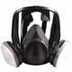 Masca de protectie cu ochelari pentru vopsit, gaze si praf, cu 2 filtre interschimbabile din bumbac KN95, Model 2