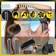 Uscator de Par Ionic Profesional GALAXIA®, AIR STYLER 5 in 1, 1300W, ionizare, 5 capete interschimbabile, gri mat, husa inclusa