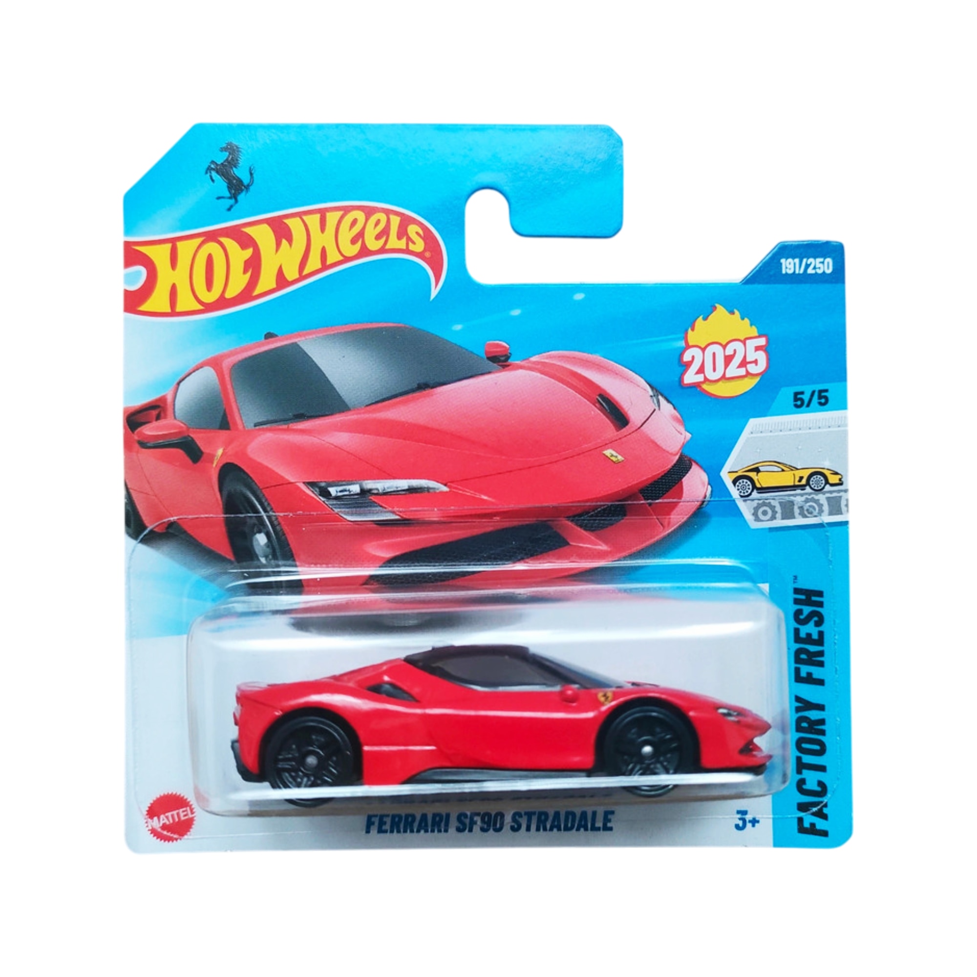 Masinuta Hot Wheels, Ferrari SF90 Stradale, rosu, 1:64 - eMAG.ro