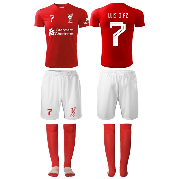 Екипът на Ливърпул Луис Диас за 2026 г.