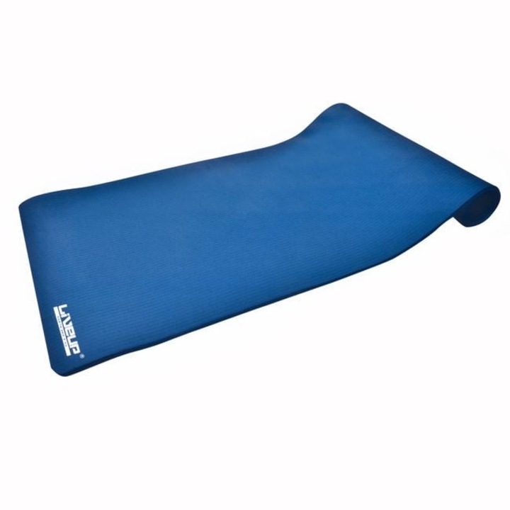 Saltea Yoga & Pilates Bleu 142×58 cm ANTBRO® – Grosime 10 mm, EVA Antiderapanta, Ideala pentru Gimnastica, Fitness sau Stretching