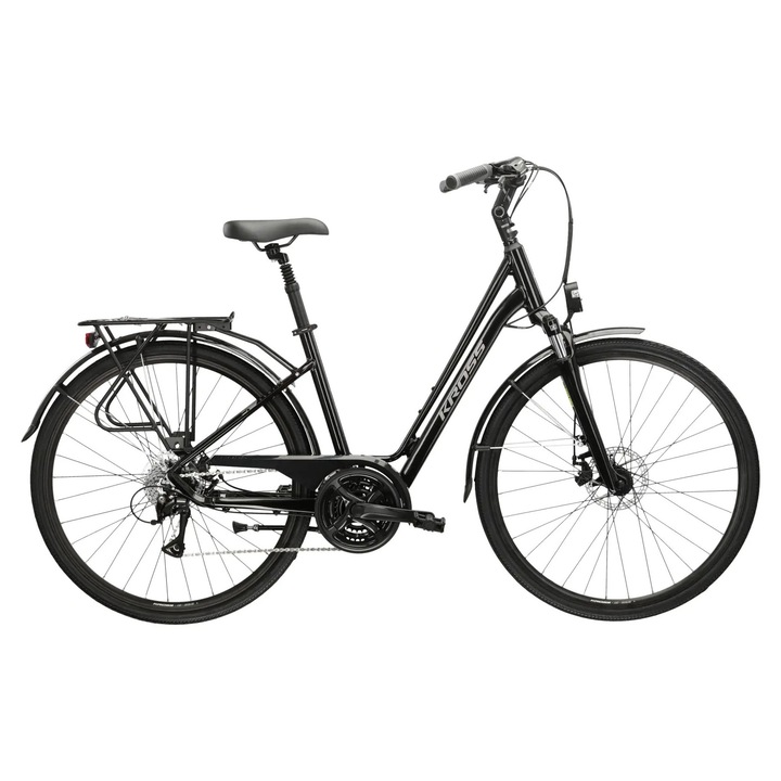 Градски велосипед KROSS Sentio 3.0, 28" колело, 20" рамка, черен