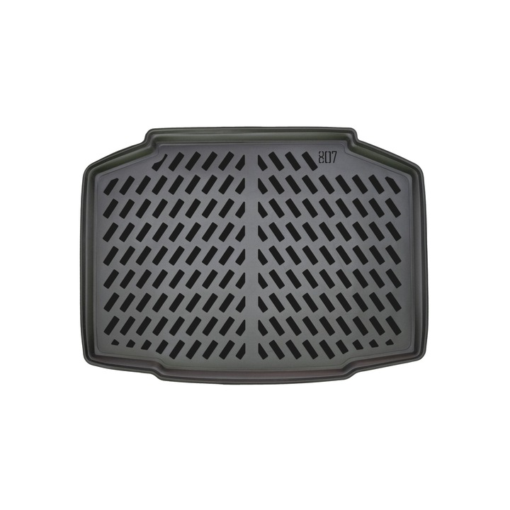 Prémium tálcás csomagtartó szőnyeg, kifejezetten a 2019 utáni Skoda Kamiq modellekhez.