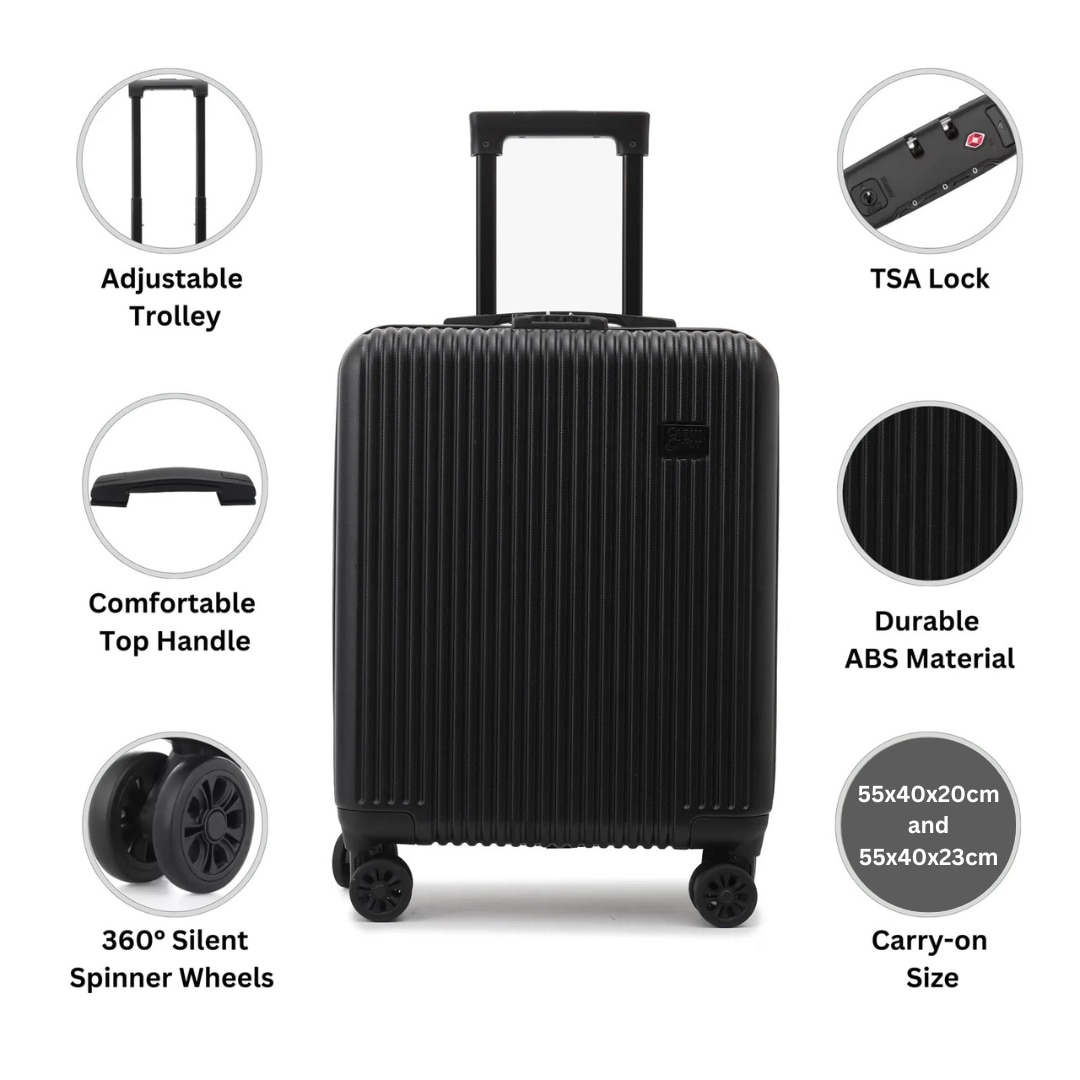 Bagaj de cabina CabinFly Cruisair, 55x40x20 extensibil pana la