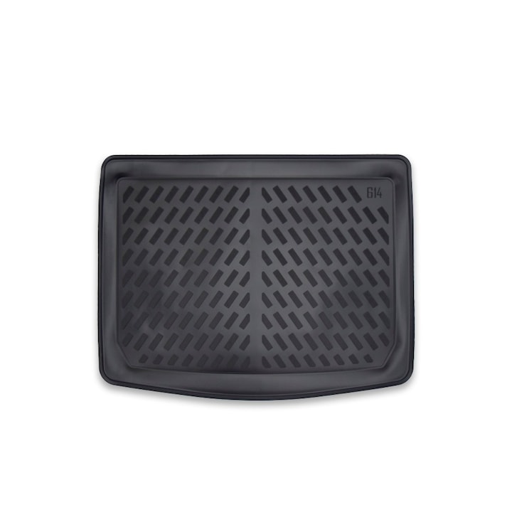 Prémium tálcás csomagtartó szőnyeg, alacsonyított csomagtartóval rendelkező Renault Captur 2 modellekhez, 2020 után.