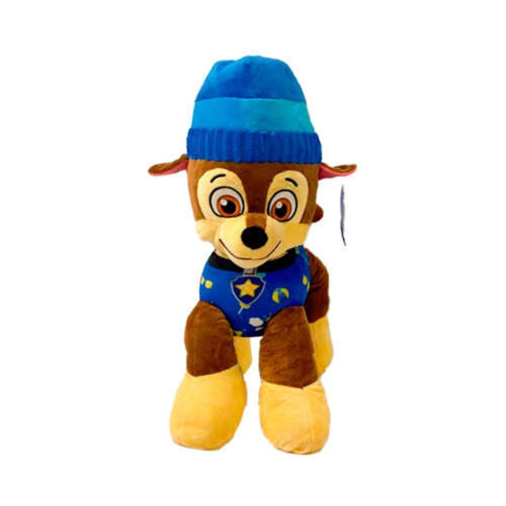 Jucarie plus Chase, Spin Master, Patrula Catelusilor, 50cm, albastru