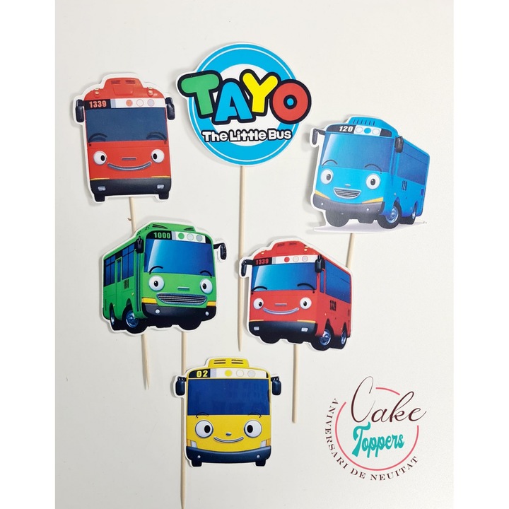 TAYO busz buli kiegészítők rajzfilm