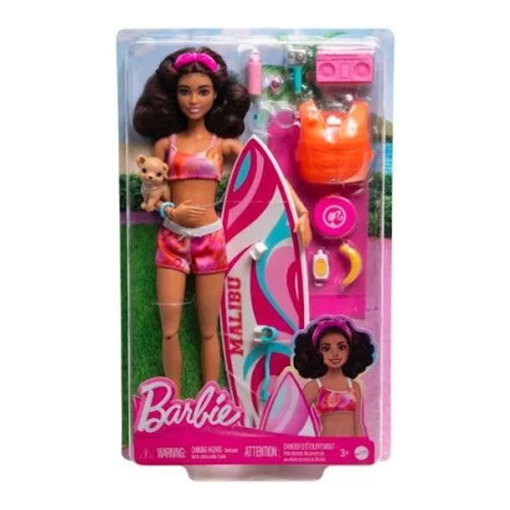 Barbie szörfbaba