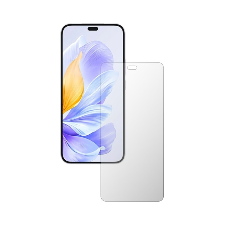 iSkinz Саморегенериращ се протектор за екран за Honor X60i - подходящ за калъф, невидим Skinz UHD, ултра прозрачен силикон с пълно покритие, лепен и гъвкав