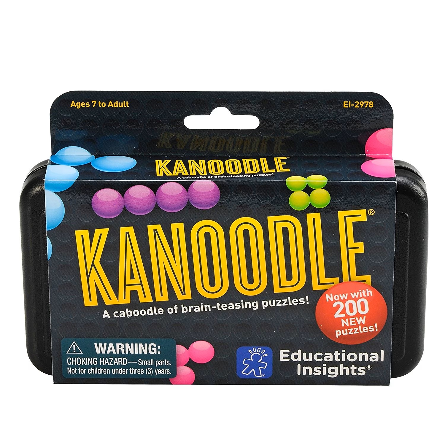 Joc de logica Educational Insights - Kanoodle, 200 provocari