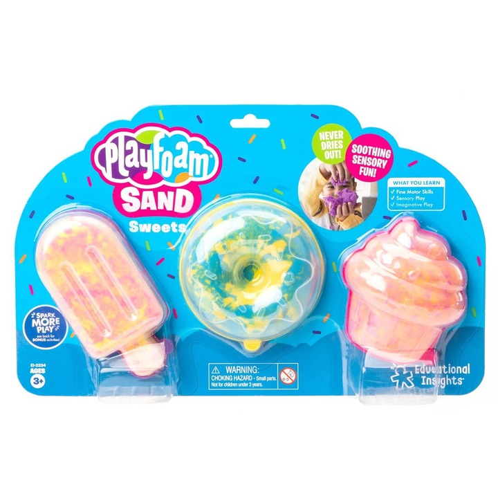 Educational Insights játékszett - Playfoam Sand, Édességek