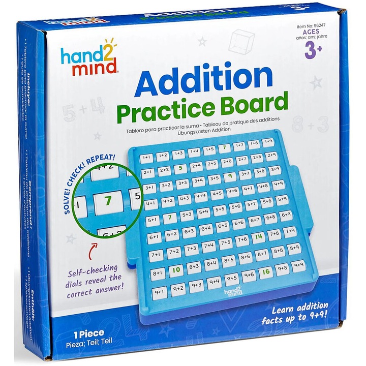 Hand2Mind oktatójáték, Összeadást gyakorló tábla