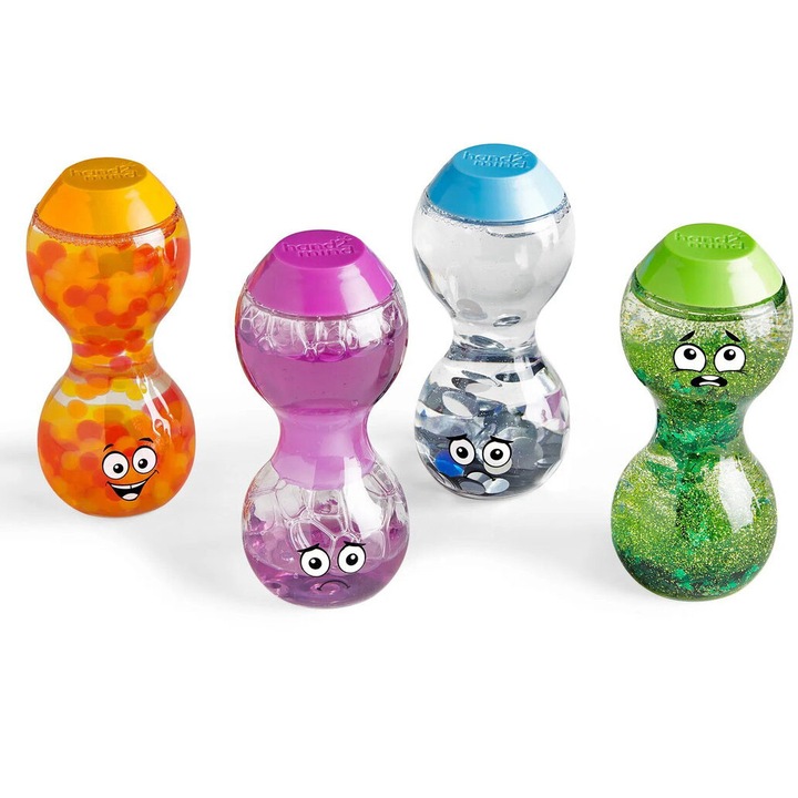 Jucarie educativa Hand2Mind - Clepsidre senzoriale, Emotii