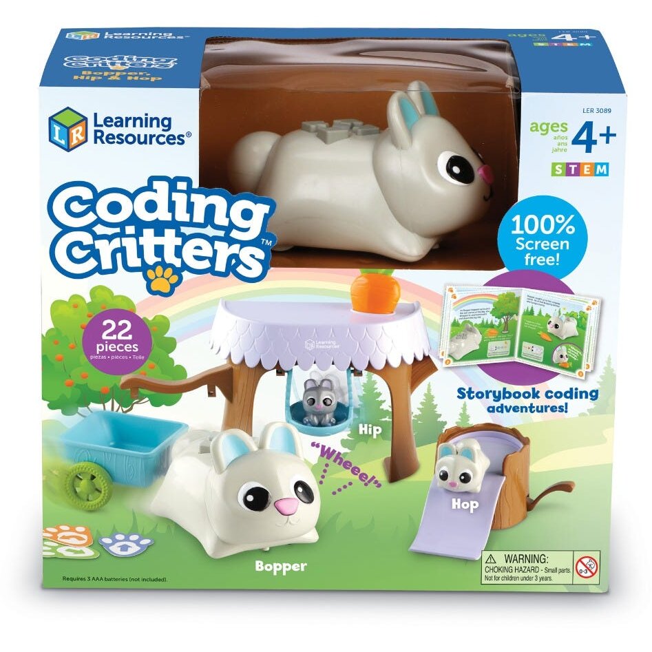 Joc educativ Learning Resources - Coding Critters, Iepurasii jucausi
