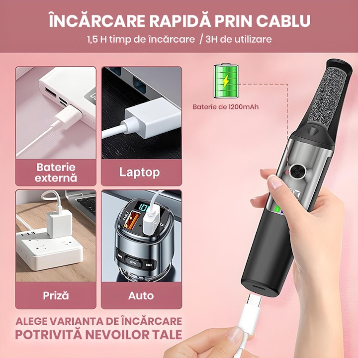 Pila electrica Ewentar SoftGlow EW-37 - utilizare sau detaliu dispozitiv