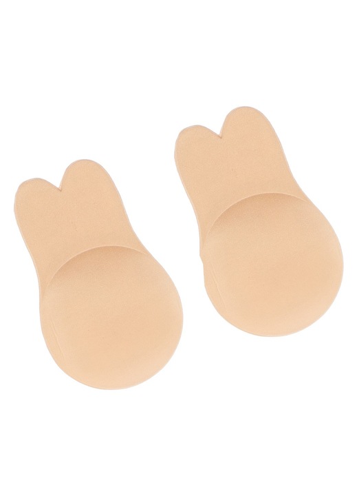 Cupe pentru remodelare si suport, din textil si silicon, Buticcochet, One size, Bej - BST272