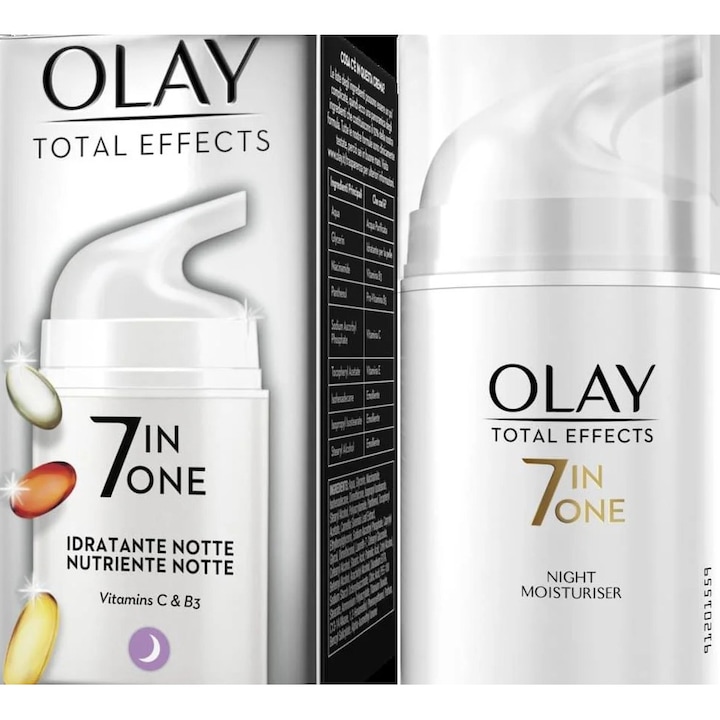 Olay Total Effects 7в1 нощен крем - 50 мл