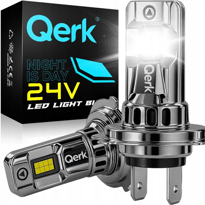 Set 2 Becuri Led Auto H7, Sklepledy, Px26D, 70 W, 6500 K, 20000 Lm, 24 V, 50000 H, Lumini De Drum, Lumini De Intalnire, Lumini De Ceata