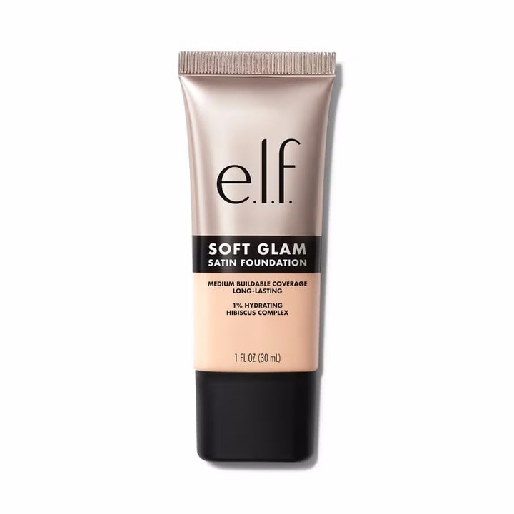 Fond de ten e.l.f Cosmetics Soft Glam Satin Foundation 14 Fair Cool, 30ml