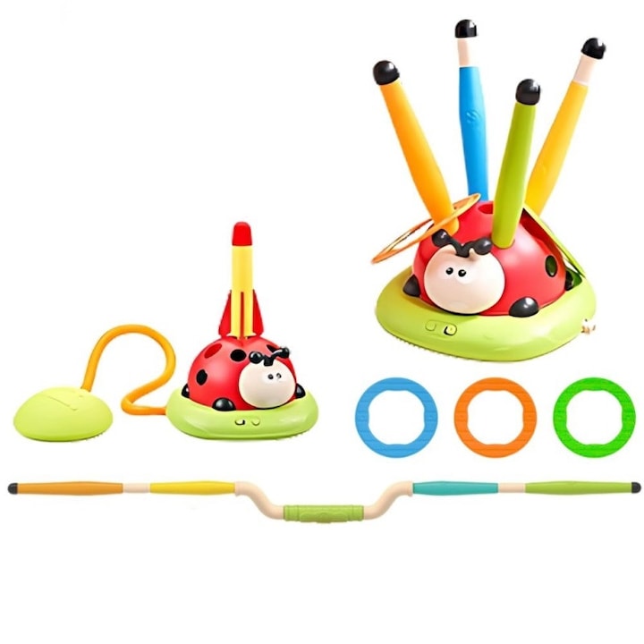 Interaktív 3 az 1-ben játékkészlet, Woopie, műanyag, többszínű, 3 éves kortól