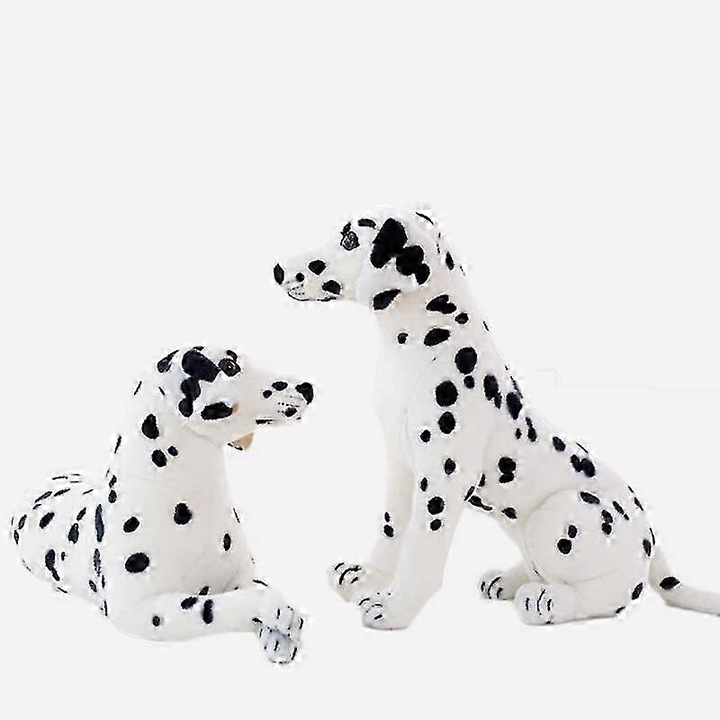 Jucarie de plus caine dalmatian, 30x40x50cm, unisex, multicolor, set