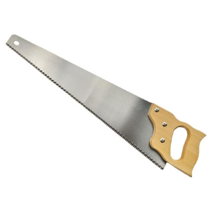 Fierastrau Manual DMX 16 cm, Lama Otel Rezistent, Maner Ergonomic din Lemn