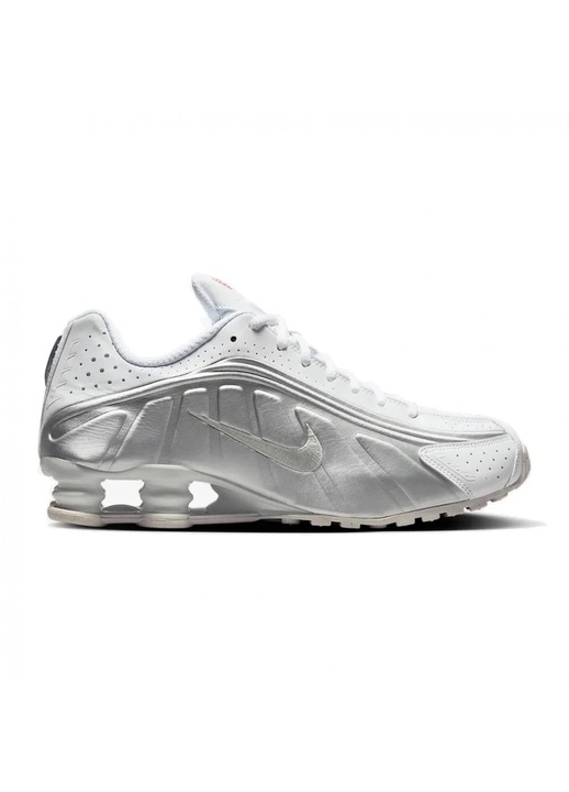 Nike Shox R4 Unisex sportcipo, Ezüstszín