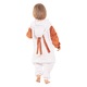 Детска пижама Kigurumi Nikcorp Модел Олаф Снежен човек, Полиестер, Бял