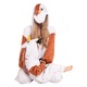 Детска пижама Kigurumi Nikcorp Модел Олаф Снежен човек, Полиестер, Бял
