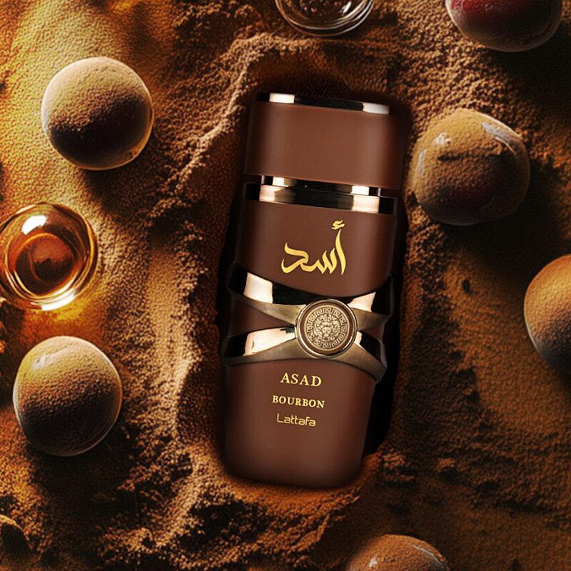 Lattafa ASAD Bourbon 香水 男性用 100ml Apa de parfum Lattafa Asad Bourbon, Barbati, 100 ml