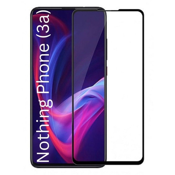Folie pentru Nothing Phone (3a) / Phone (3a) Pro, SKYDDAR INNOVATION, Sticla Securizata, Ultra HD, Protectie 111D, Montare Simpla, set cu sticker, Transparent