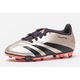 Adidas Performance, Pantofi pentru fotbal, cu crampoane Predator Club, Negru, Maro taupe deschis, 38 2/3 EU