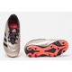 Adidas Performance, Pantofi pentru fotbal, cu crampoane Predator Club, Negru, Maro taupe deschis, 38 2/3 EU