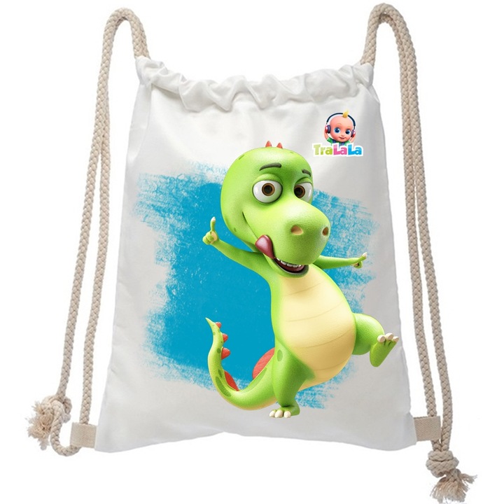 Rucsac personalizat tralala zigaloo desene, 34 x 44 x 1 cm