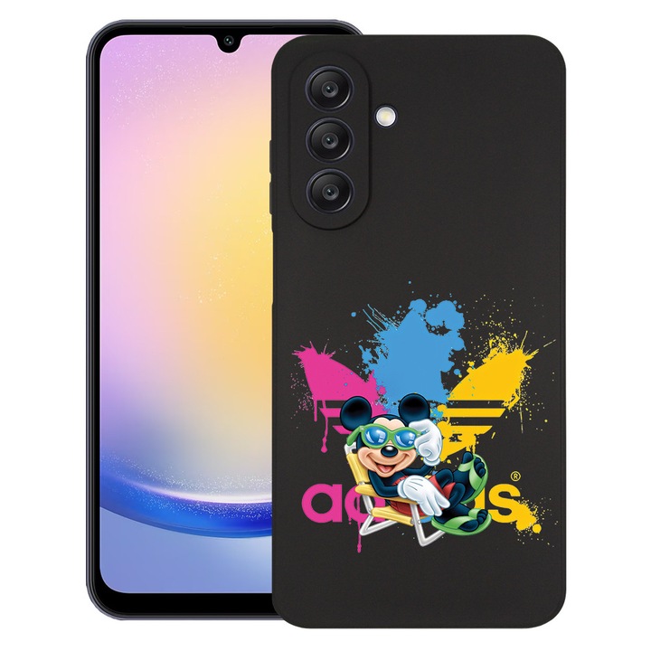 BestCase® Husa pentru Samsung Galaxy A56, Mouse Life, Slim Silicon 0.8MM, Antisoc, Protectie camera si ecran, 1992021 B 1838