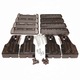 Bare transversale Menabo Omega Plus Aluminiu pentru Audi A6 (4F), 4 usi, model 2004-2011