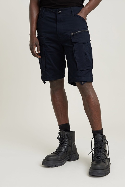 G-STAR, Pantaloni scurti cargo Rovic, Albastru ultramarin