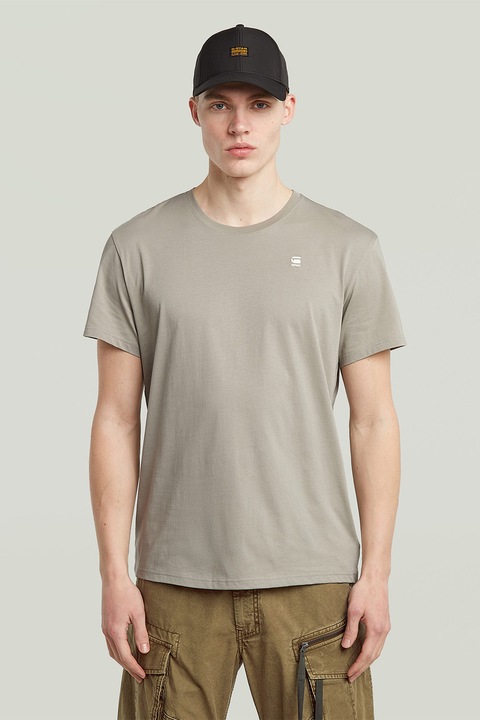 G-STAR, Тениска Base-S от органичен памук, Светло кафяво, XL