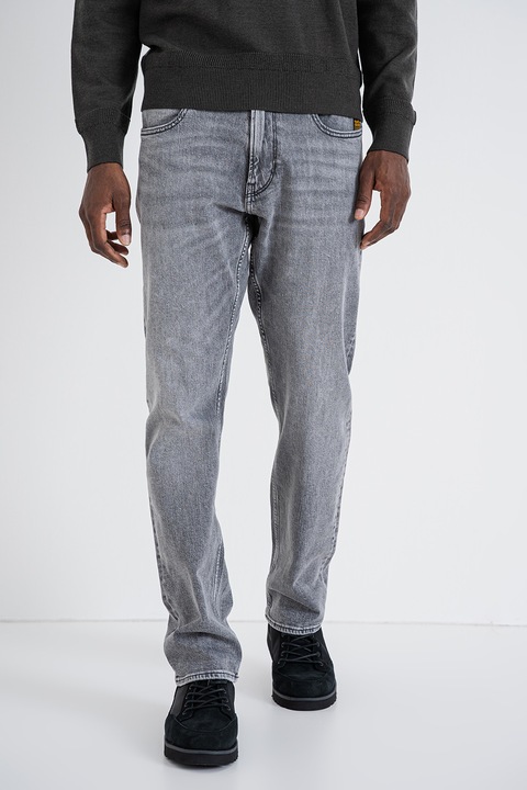 G-STAR, Blugi cu aspect decolorat, Gri deschis