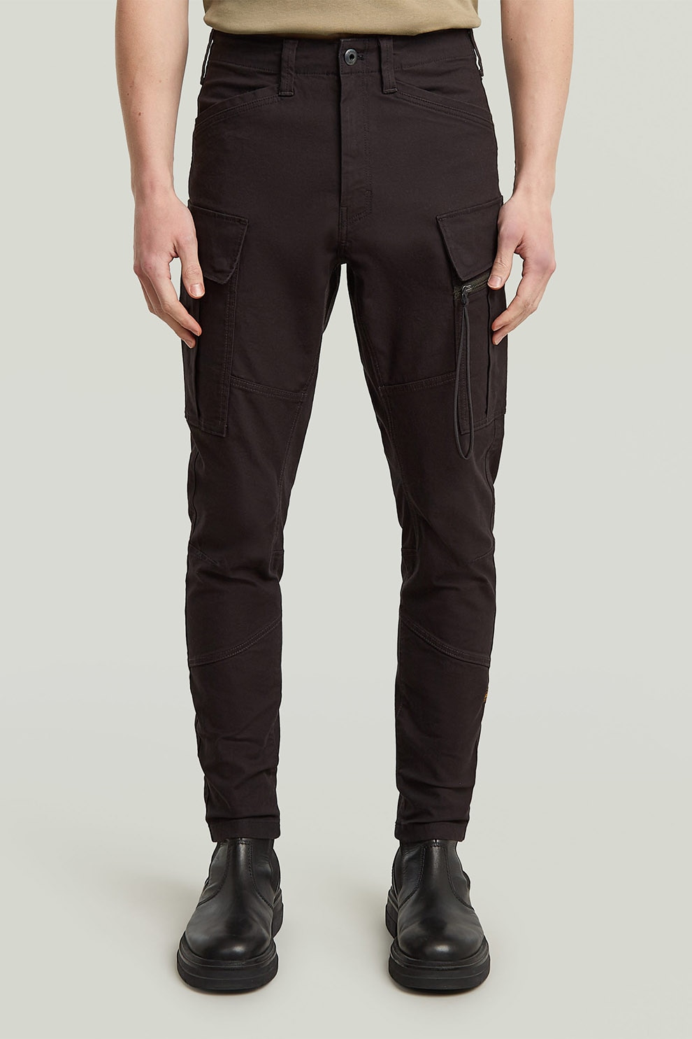 G-STAR, Pantaloni cargo skinny, Maro inchis, W32-L32