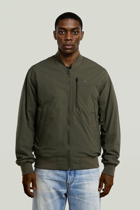 G-STAR, Яке бобър със скосени джобове, Зелени аспержи