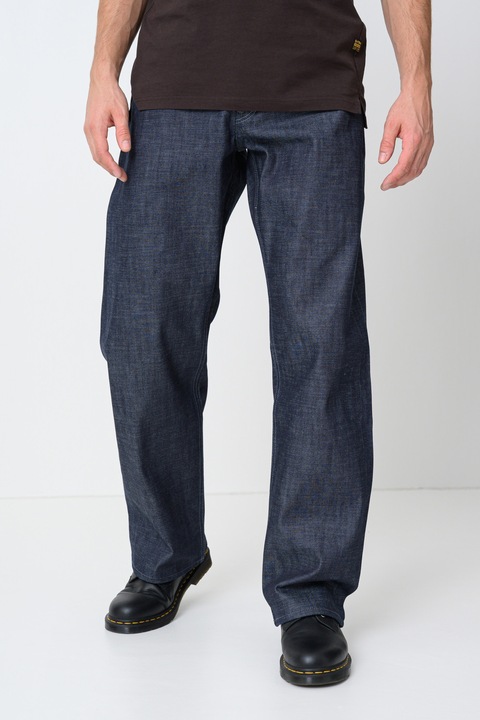 G-STAR, Blugi relaxed fit Deggie, Gri carbune/Gri antracit