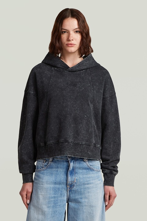 G-STAR, Hanorac lejer din bumbac organic, Bleumarin