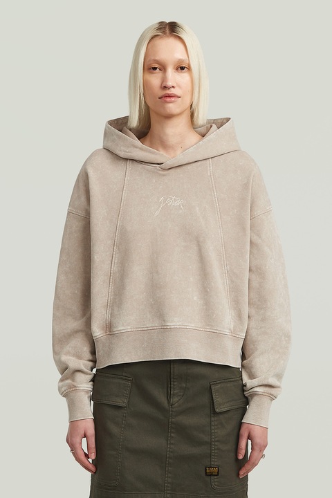 G-STAR, Hanorac lejer din bumbac organic, Bej