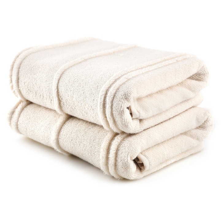 Комплект кърпи за ръце COLOUR COTTON, капучино, 50x90 см, 100% микропамук, 450 гр/м², 2 броя