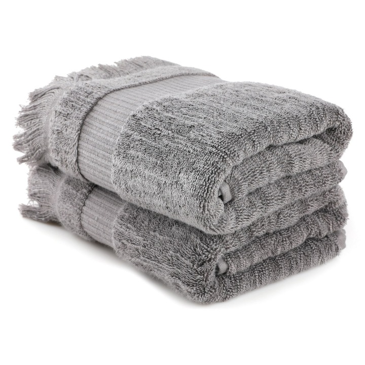 Комплект кърпи за баня, ЦВЕТЕН ПАМУК, 100% памук, 75x150 см, цветни, 2 броя