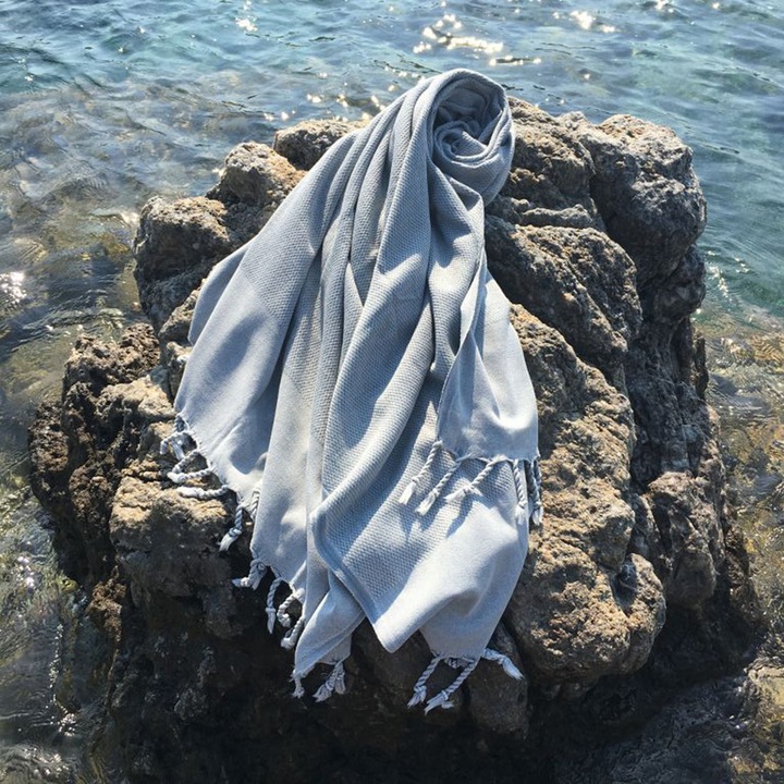 ЦВЕТНИ ПАМУЧНИ Кърпи Памучна фута, абсорбиращи, меки, многоцветни, 90x175 см, 1 брой