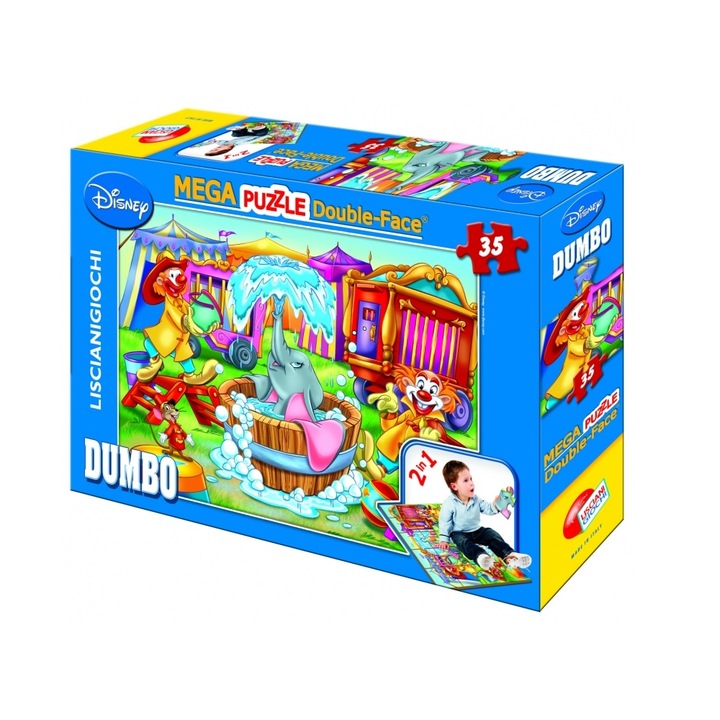 Пъзел Lisciani Dumbo Mega DF Disney, 35 части